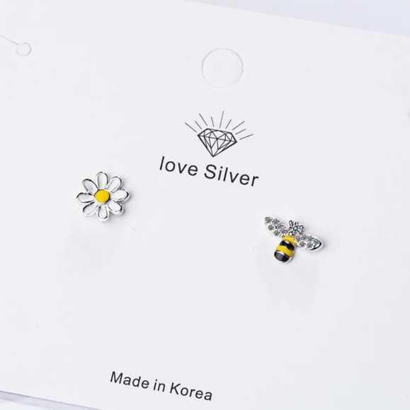 Sterling Silver  Earrings - Picture 2 of 5